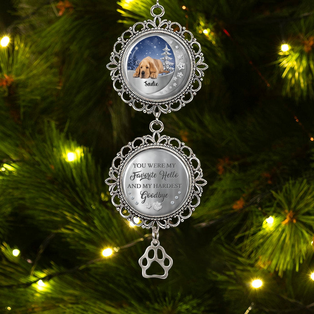 Custom Photo Keepsake Christmas Ornament • Beside You Photo - Personalized Charming Ornament
