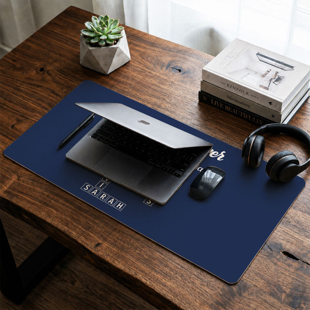 Best Team - Personalized Desk Mat