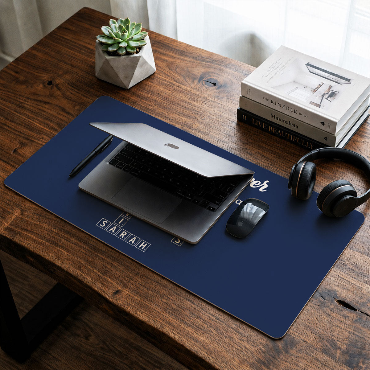 Best Team - Personalized Desk Mat