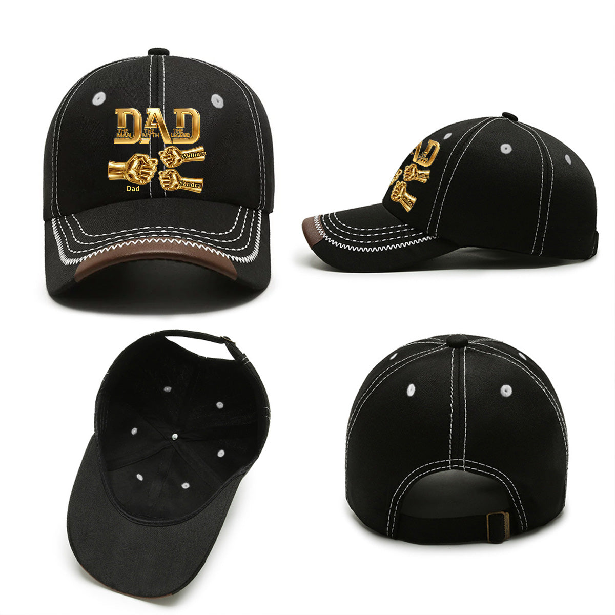 The Legend - Personalized Vintage Soft Baseball Cap
