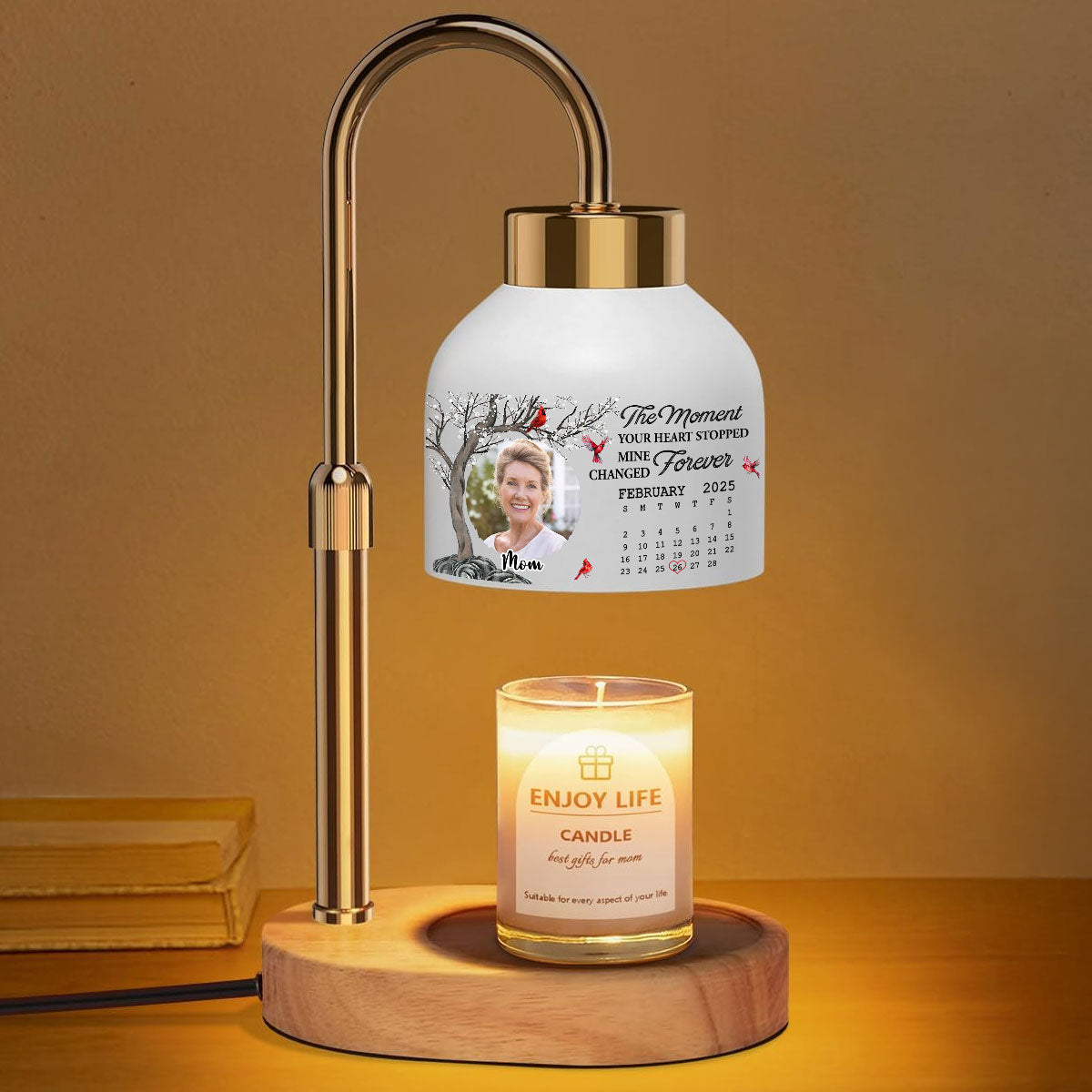 Mine Changed Forever - Personalized Candle Warmer Lamp