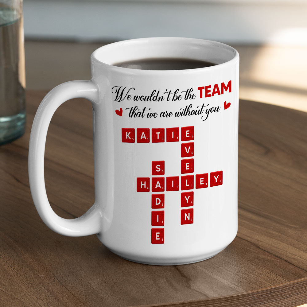 Custom Coworker, Christmas & Birthday Team Appreciation Gift • Best Team Ever 2025 Christmas - Personalized Coffee Mug