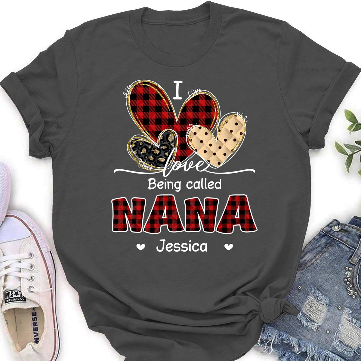Custom Christmas & Birthday Gift for Grandma • Grandma Little Joy - Personalized Shirt