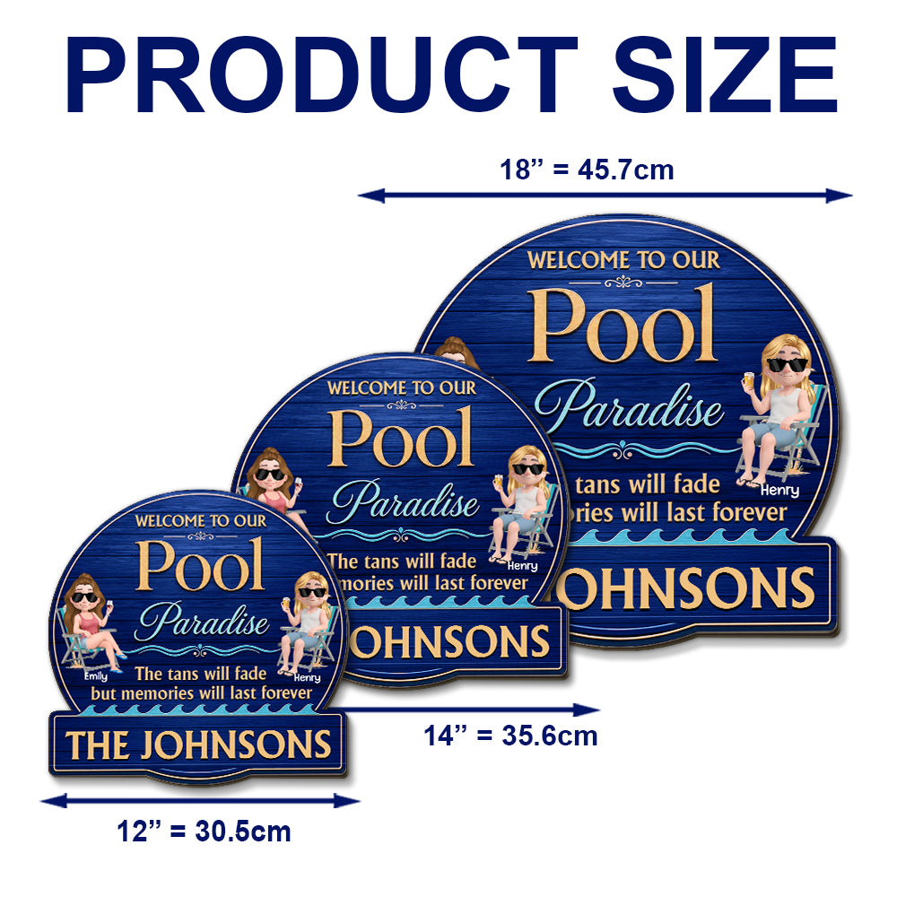 Custom Family Summer Backyard, Patio & Porch Decor • Relax Refresh Repeat Every Day - Personalized Wood Sign
