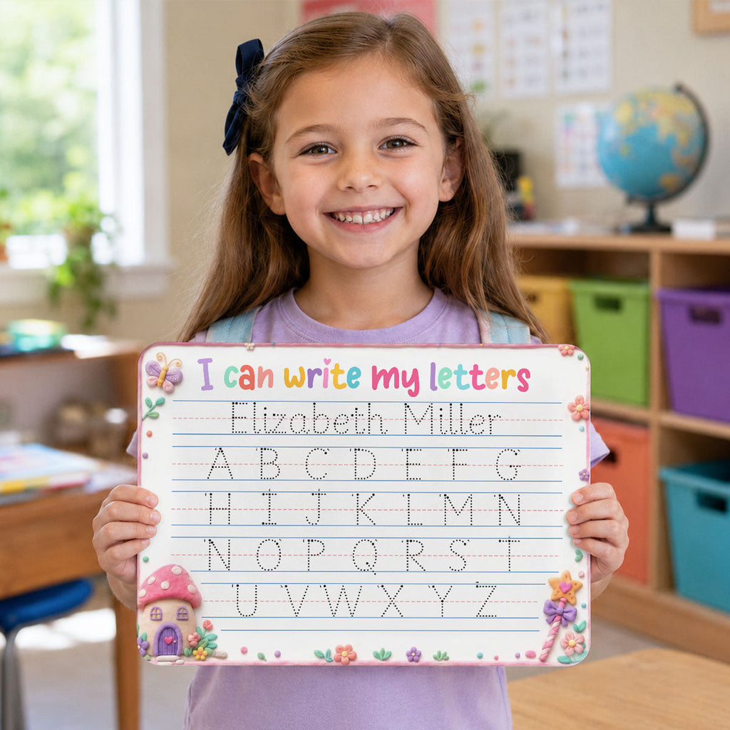 Write My Letters - Personalized Acrylic Tracing Board