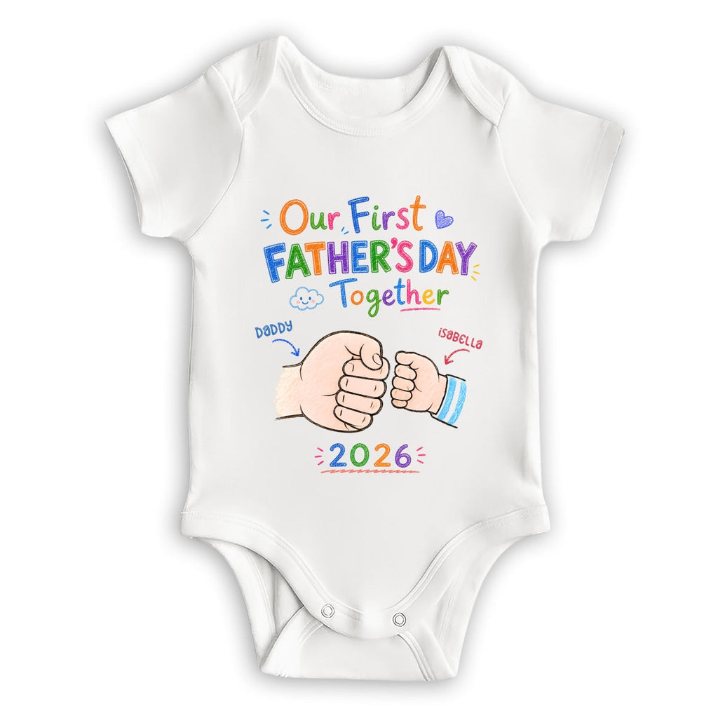Our First Year - Personalized Baby Onesie