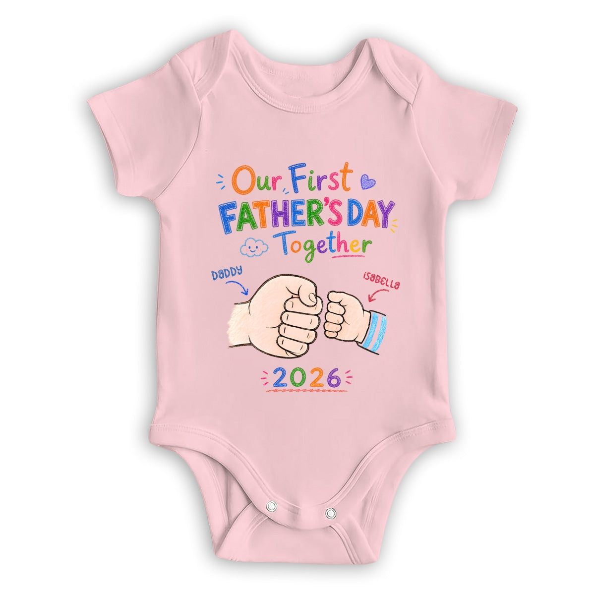 Our First Year - Personalized Baby Onesie