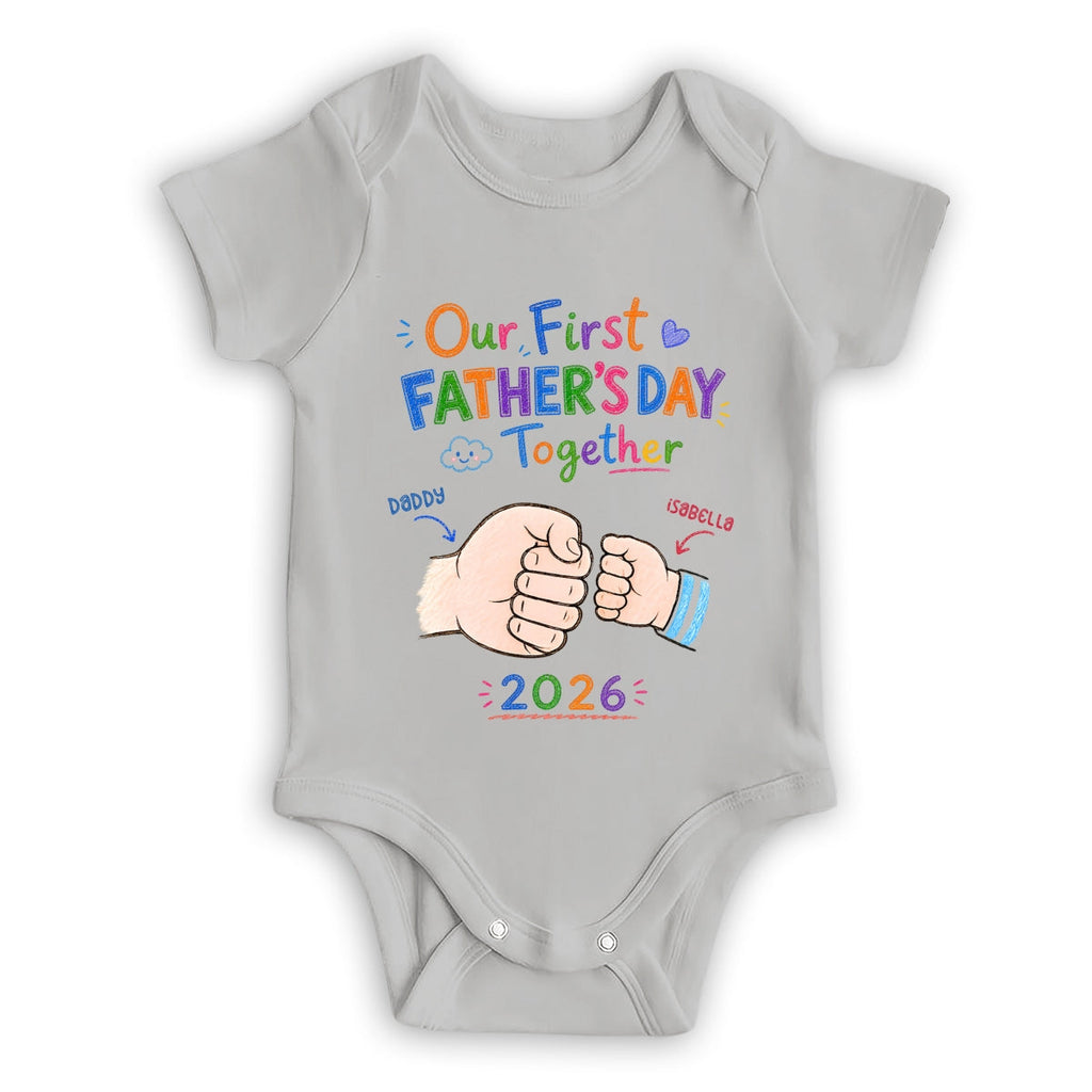 Our First Year - Personalized Baby Onesie