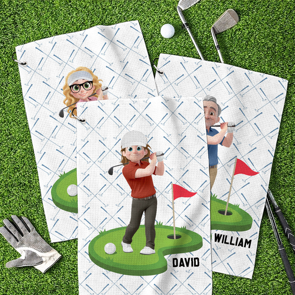 Playful Golf - Personalized Golf Towel