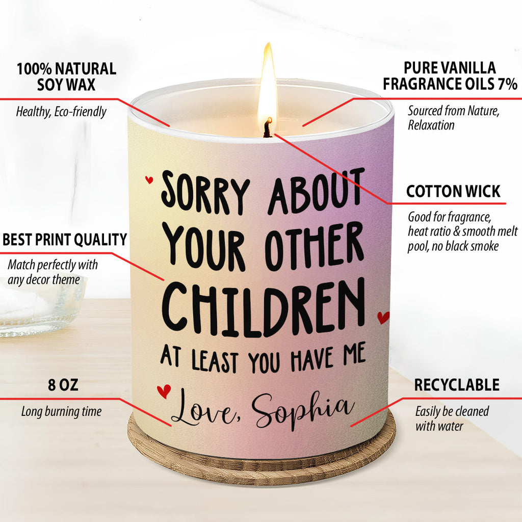 At Least - Personalized Candle