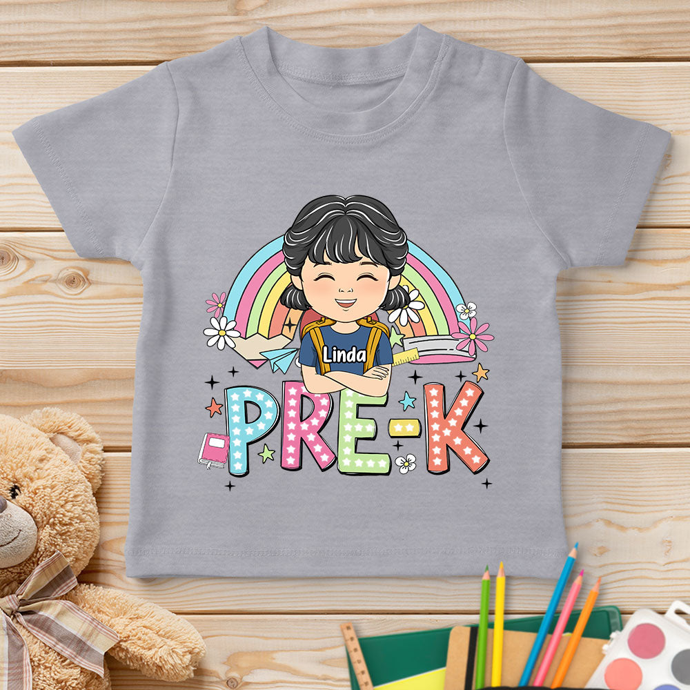 Custom Christmas & Birthday Keepsake Gift • School Level Unlocked - Personalized Youth T-shirt