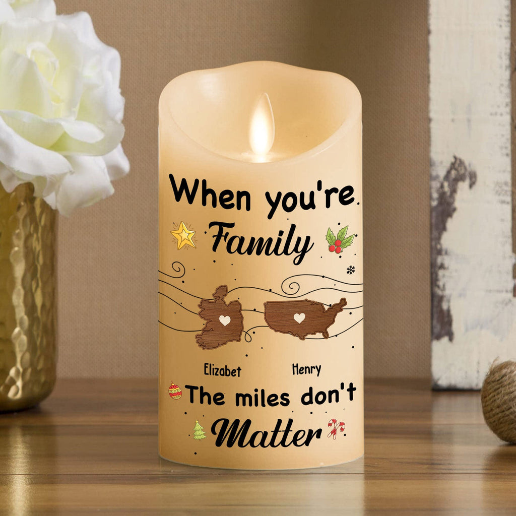 Family Forever - Personalized LED Candle