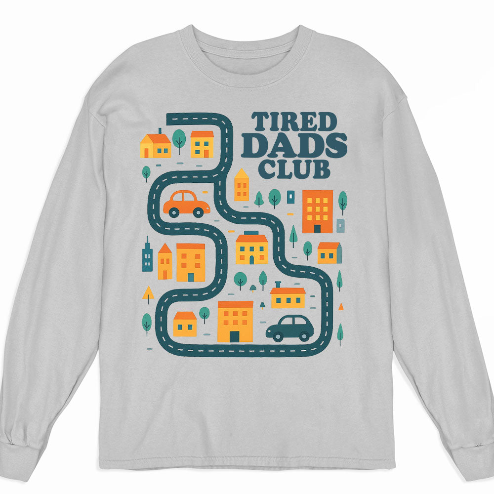 Custom Father's Day, Special Gift for Dad & Grandpa • Tired Dads Husbands Club - Personalized Shirt