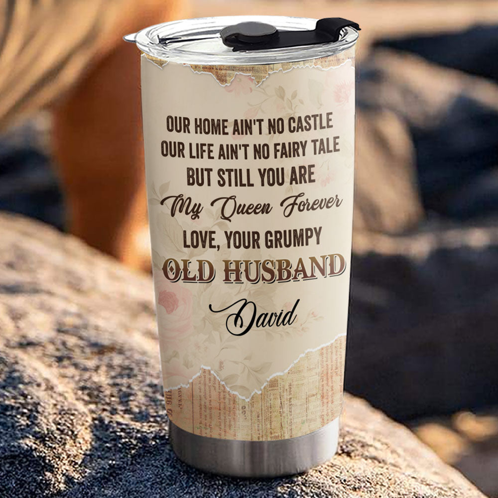 Custom Christmas Anniversary Gifts For Wife • To My Wife Version 2 - Personalized Tumbler