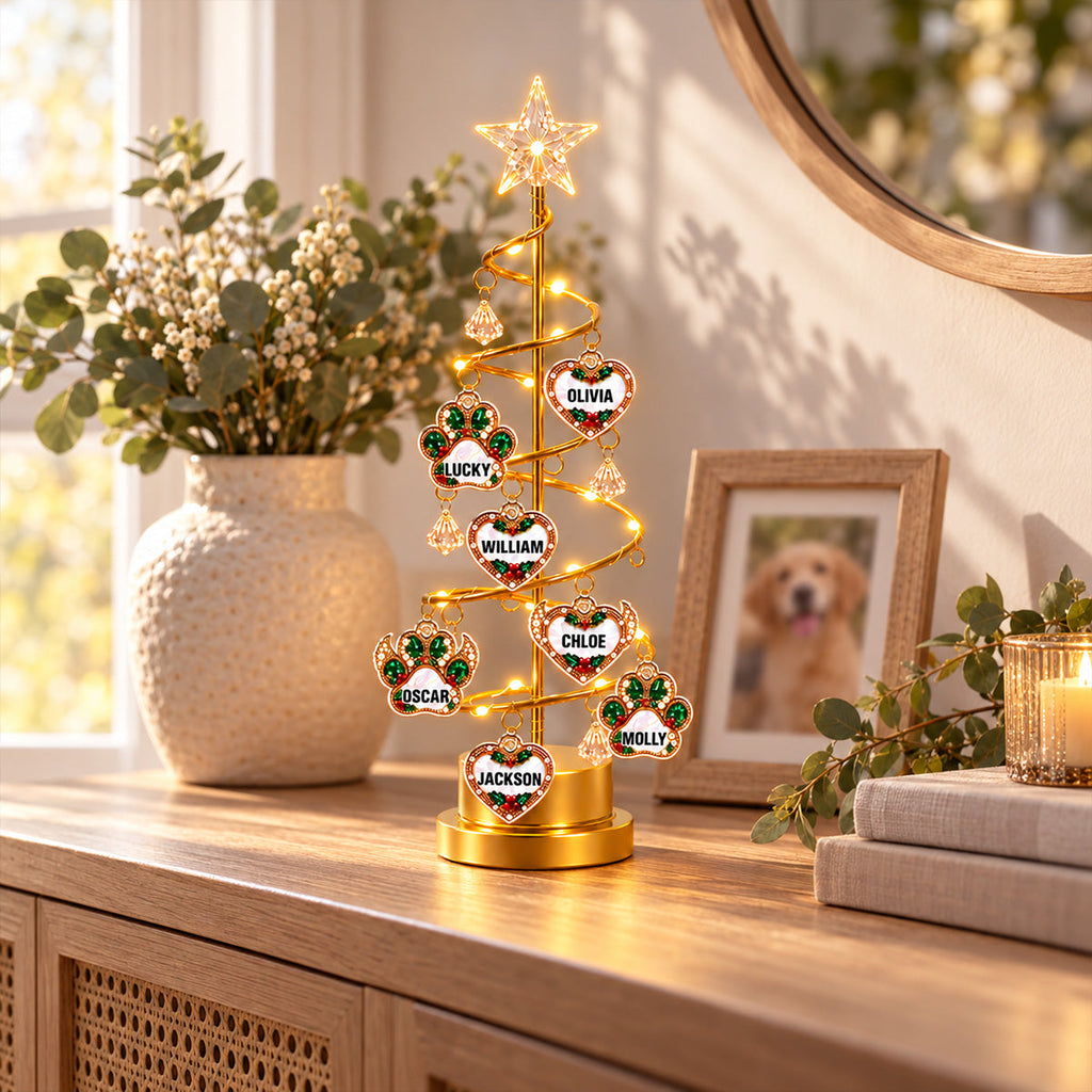 Emerald Memory Tree - Personalized LED Tree Lights