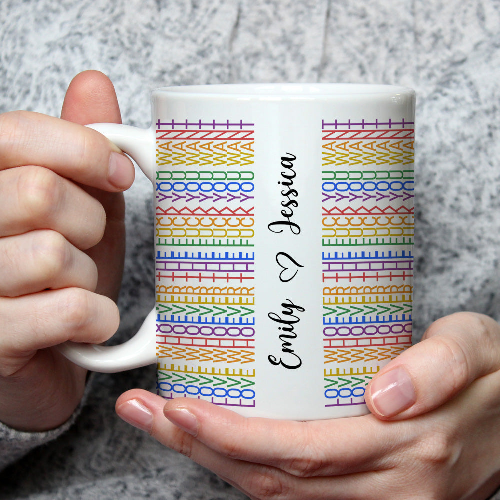 Custom Anniversary Keepsake Gifts For Couple • You Rocked Every Damn Inch - Personalized Coffee Mug