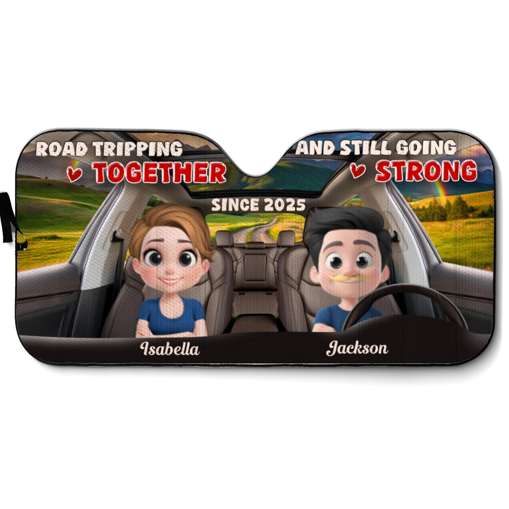 Together Forever - Personalized Car Sunshade