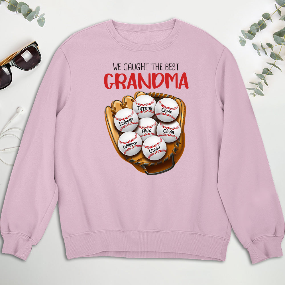 Custom Mother's Day Gift for Mom & Grandma • Basket Grandma - Personalized Shirt