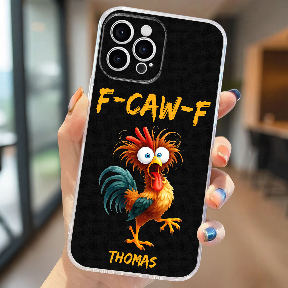 FCAWF Chicken Humor - Personalized Phone Case
