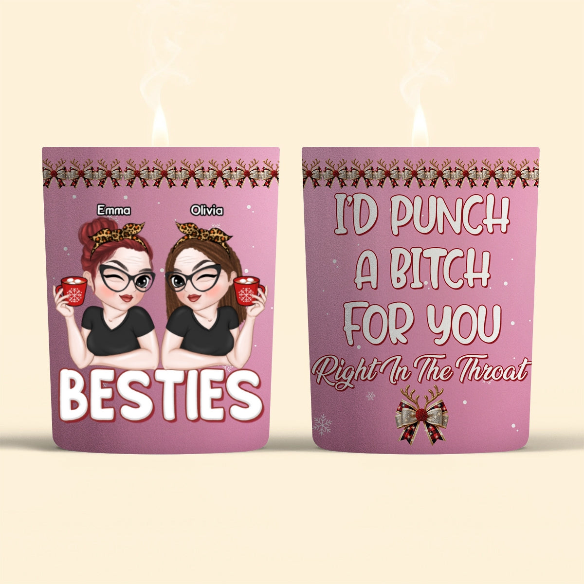 Punch Bitch 2024 - Personalized Candle