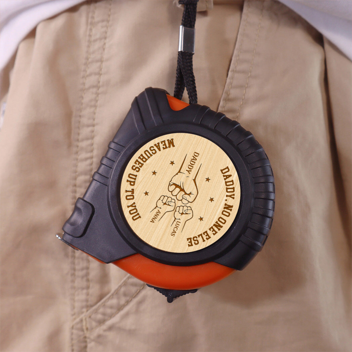 No One Else Measures Up To You - Personalized Tape Measure