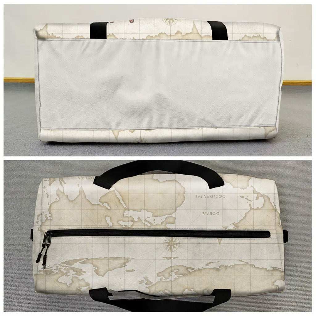 Travel Is My Therapy - Personalized Duffle Bag
