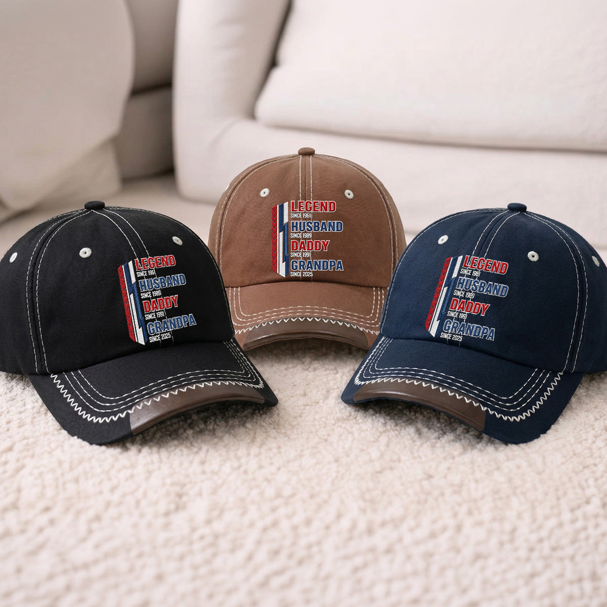 Belongs To Legend - Personalized Vintage Soft Baseball Cap