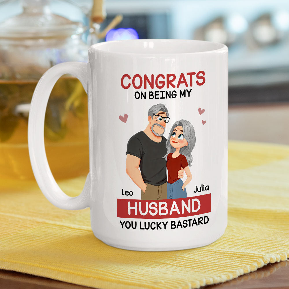 Custom Anniversary Keepsake Gifts For Couple • Love Is You - Personalized Coffee Mug