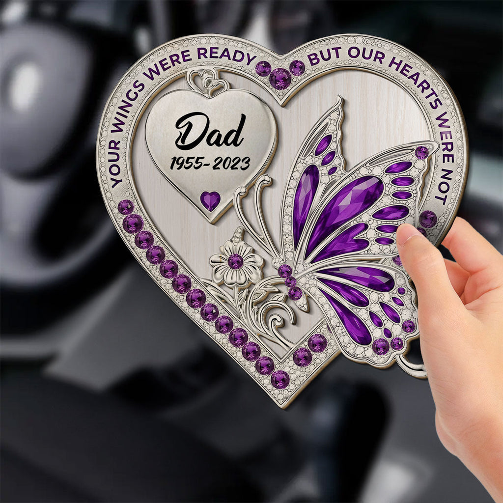 Your Wings - Personalized Car Visor Clip