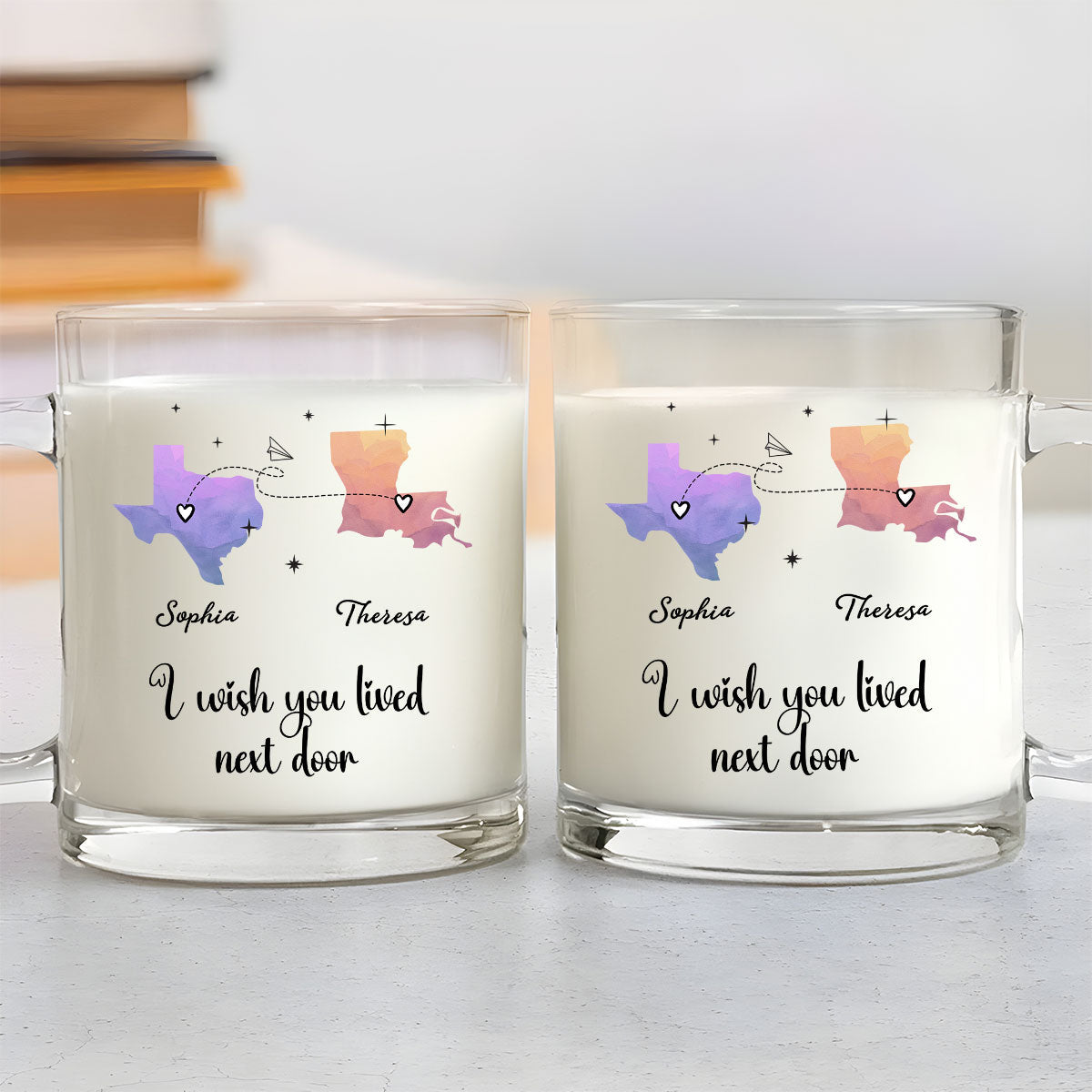 Custom Best Friend, Christmas & Birthday Friendship Keepsake Gift • Good Friends And Good Drinks Make Life Better - Personalized Glass Mug