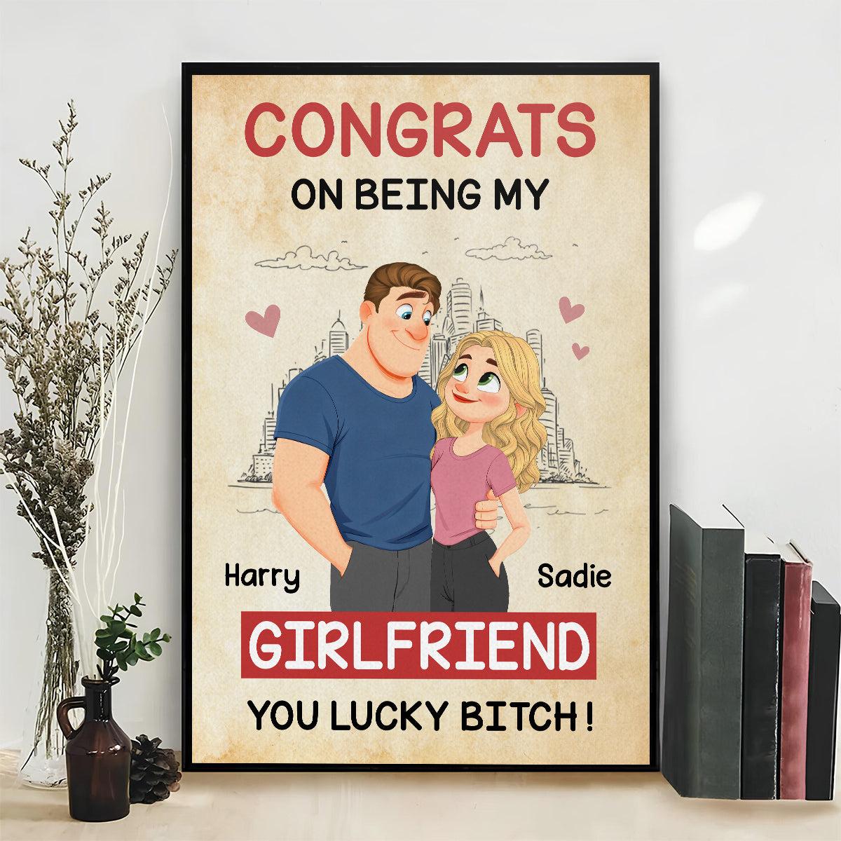 Love Is You - Personalized Poster