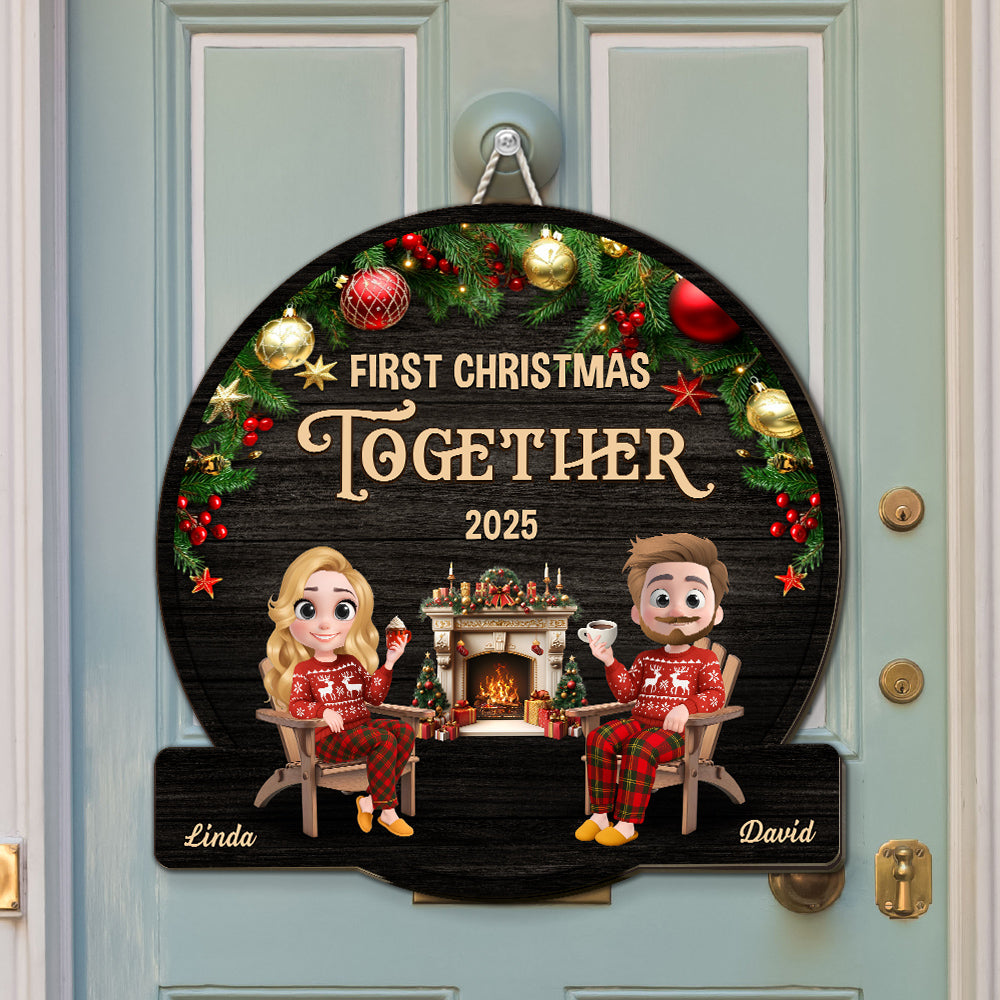 Custom Family Christmas Holiday Home & Wall Decor • Best Holiday - Personalized Wood Sign