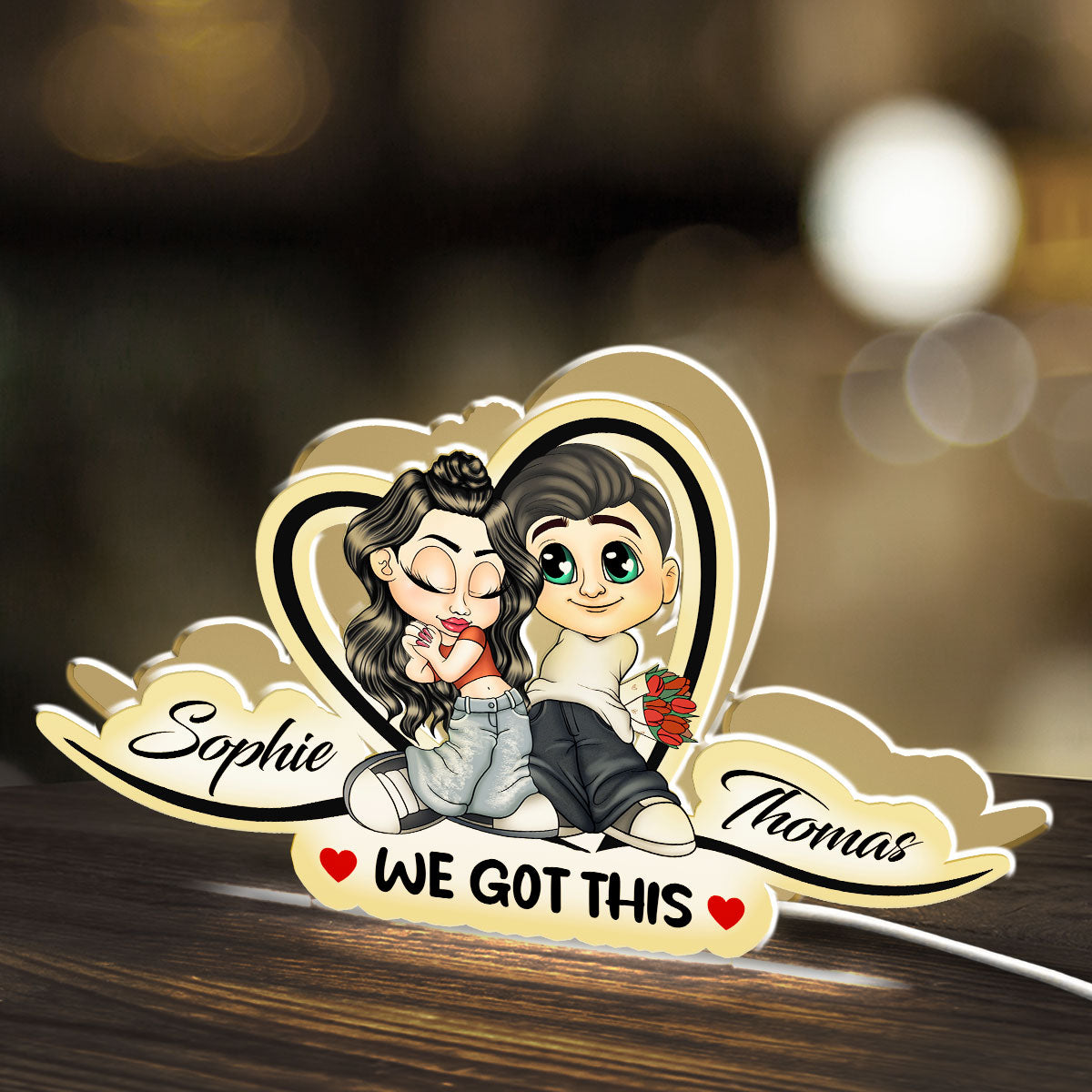 Back To The Twenties - Personalized Light Box