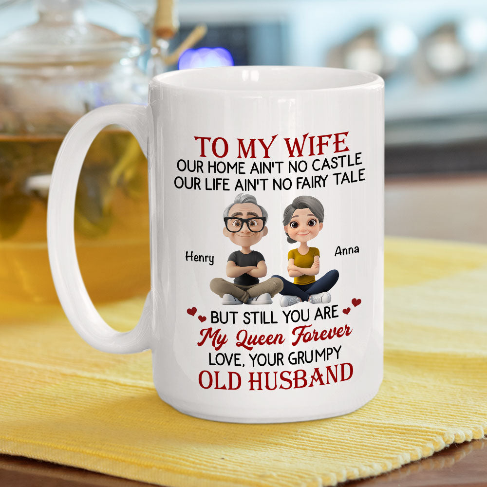 Custom Anniversary Keepsake Gifts For Couple • My Wife - Personalized Coffee Mug