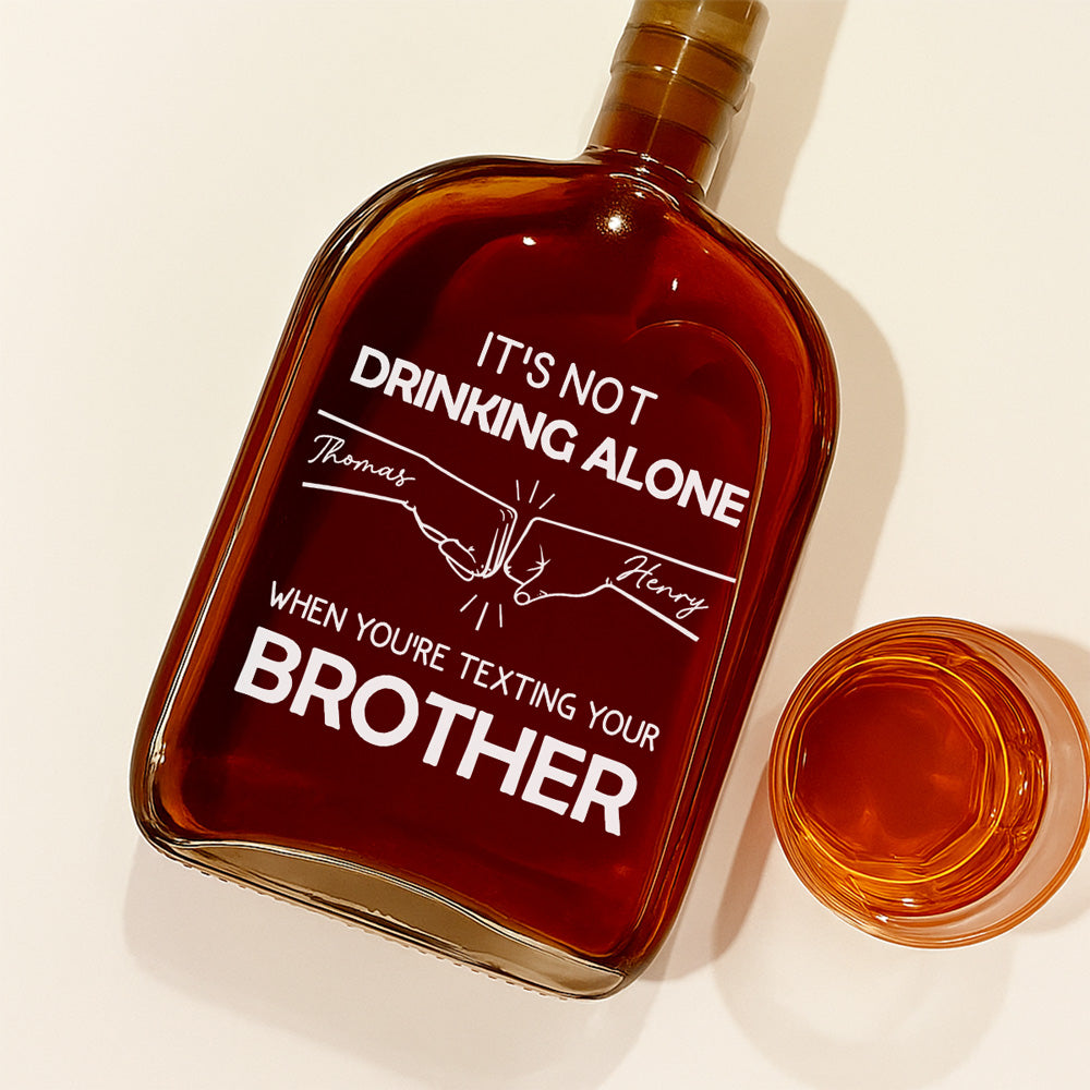 Wine And Brother - Personalized Spirits Decanter