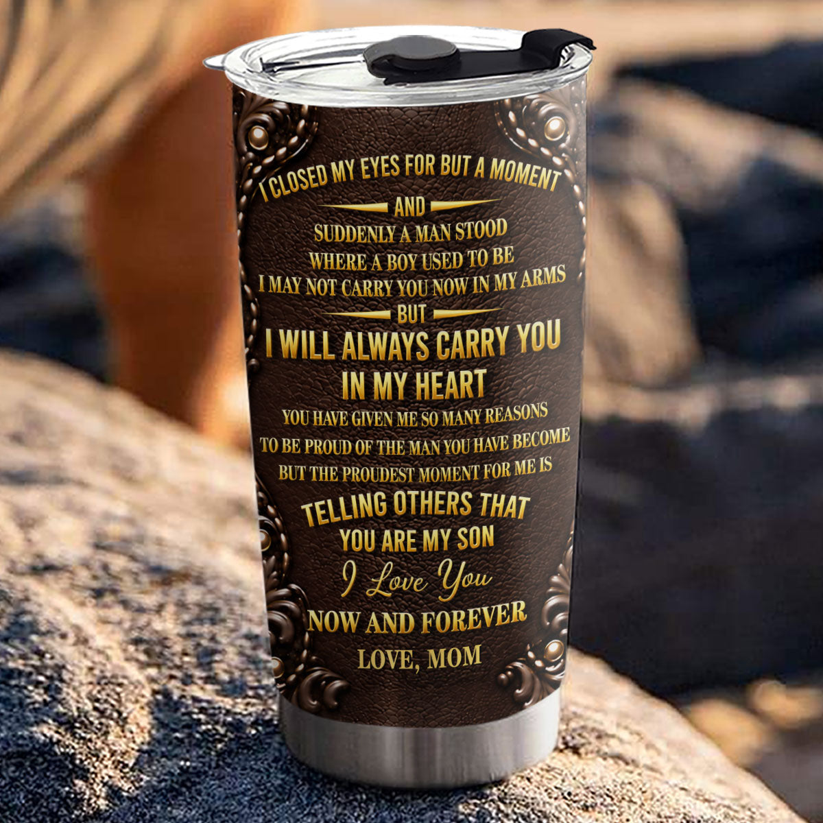 You Are My Son - Personalized Tumbler