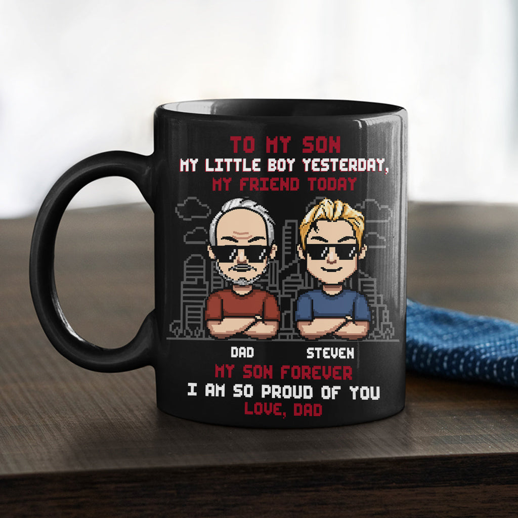 Custom Christmas & Birthday Gift for Son • My Son My Biggest Blessing - Personalized Coffee Mug