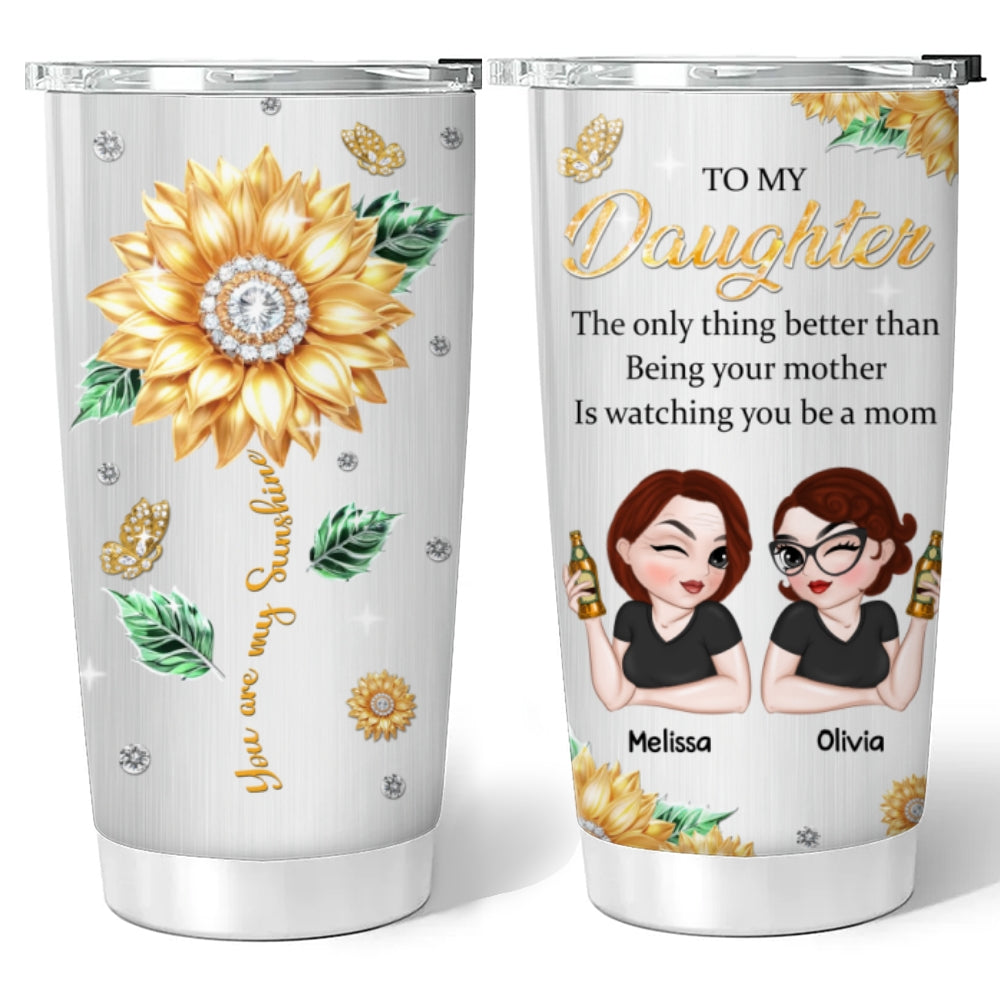 Custom Christmas Birthday Gifts For Mom • Be A Mom - Personalized Tumbler
