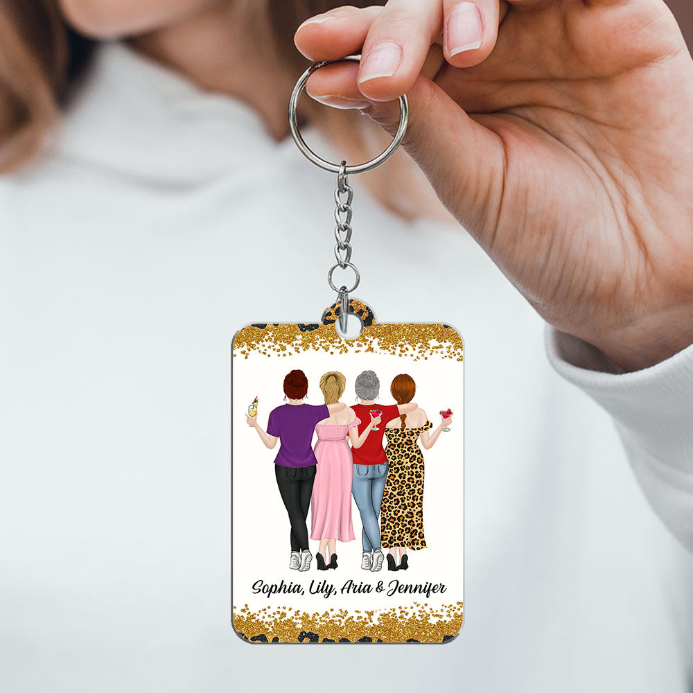 We Are Friends Until We Die - Personalized Acrylic Keychain