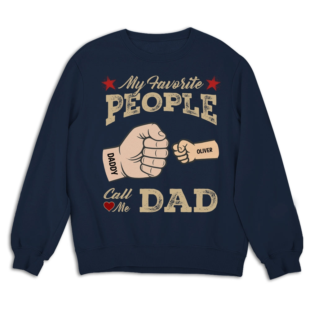 Custom Father's Day, Special Gift for Dad & Grandpa • Daddy Team - Personalized Shirt