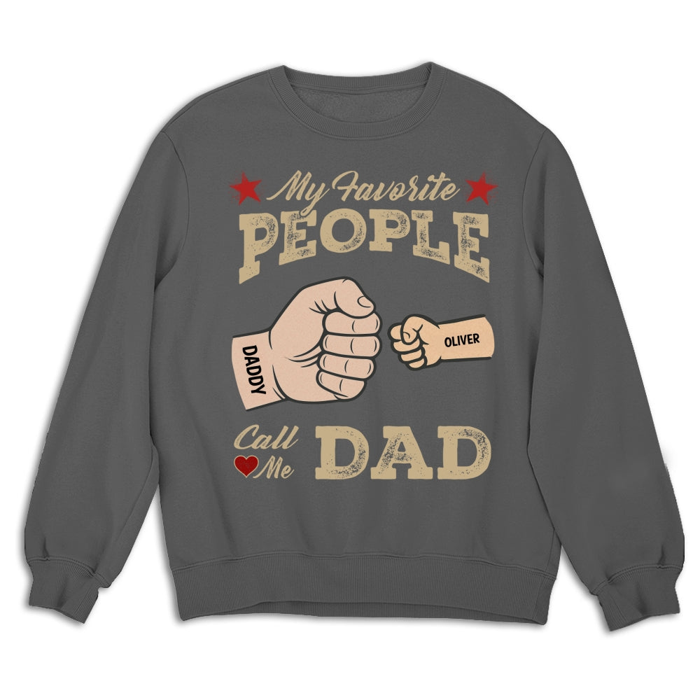 Custom Father's Day, Special Gift for Dad & Grandpa • Daddy Team - Personalized Shirt