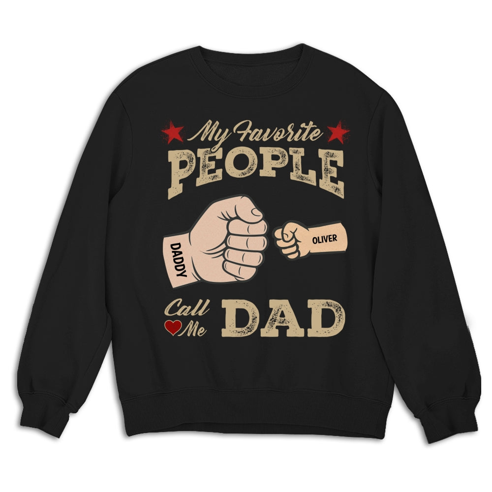 Custom Father's Day, Special Gift for Dad & Grandpa • Daddy Team - Personalized Shirt