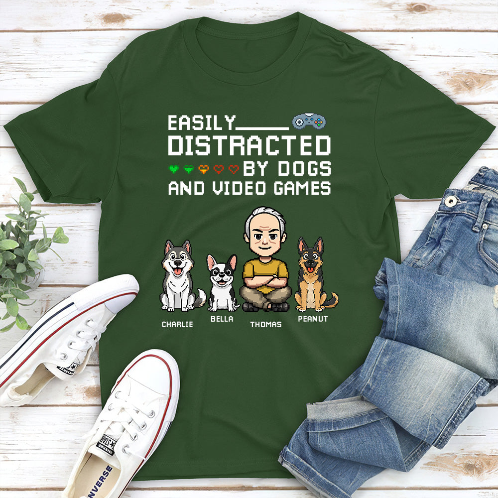 Custom Christmas Anniversary Keepsake Gifts For Husband • Pause Game Pet Dog - Personalized Shirt