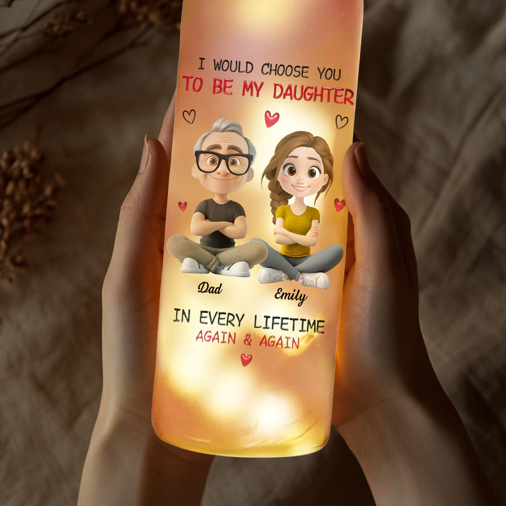 Always Choose You - Personalized Bottle Lamp