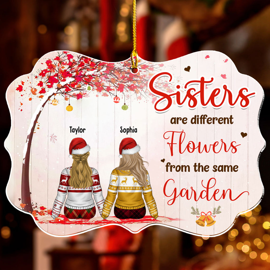 Custom Friendship Christmas Ornament, Best Friend Gift •  A Truly Great Friend - Personalized Acrylic Ornament