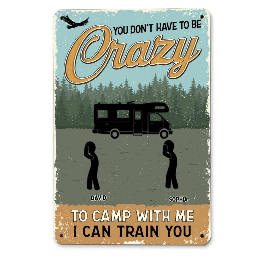 Custom Home & Wall Decor, Birthday & Christmas Gift • Campfire Smoke Is My Perfume - Personalized Metal Signs