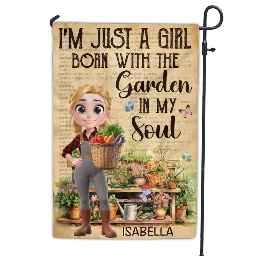 Garden In My Soul - Personalized Flag
