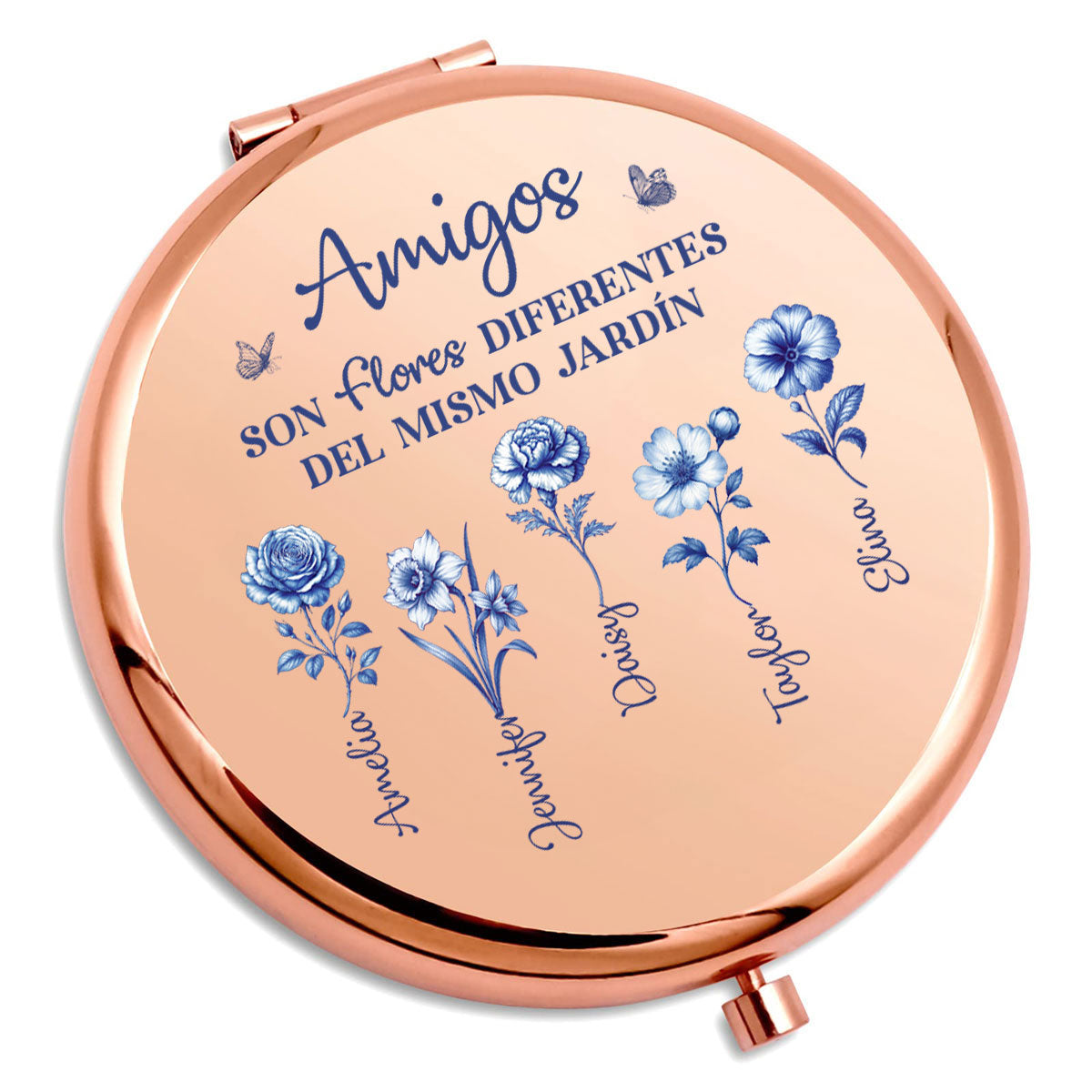 Del Mismo Jardín - Espejo compacto personalizado