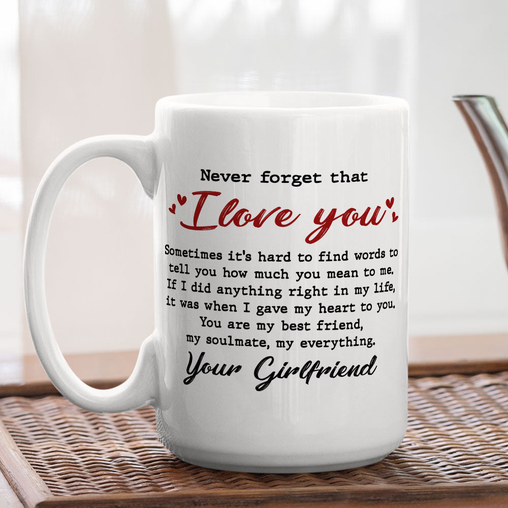 Custom Anniversary Keepsake Gifts For Couple • You Are My Everything - Personalized Coffee Mug