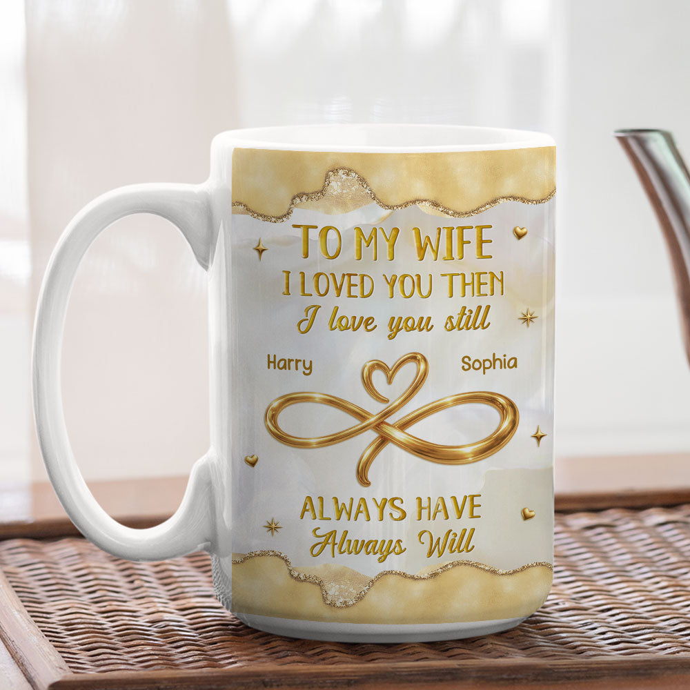 Custom Anniversary Keepsake Gifts For Couple • Keeping You - Personalized 3D Effect Mug